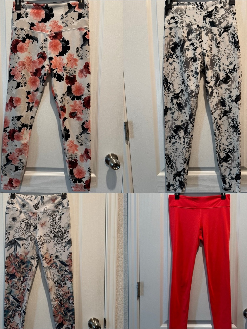 Set of 4 Women’s Medium Active Leggings
